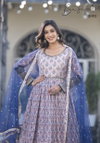 Basanti Vol 3 Georgette Heavy Wedding Wear Gown With Dupatta